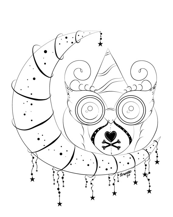 Owl Stationary Owl Coloring Page Adult By Enchantedezignstudio 570x713 Owl Stationary Owl Coloring Page Adult By Enchantedezignstudio