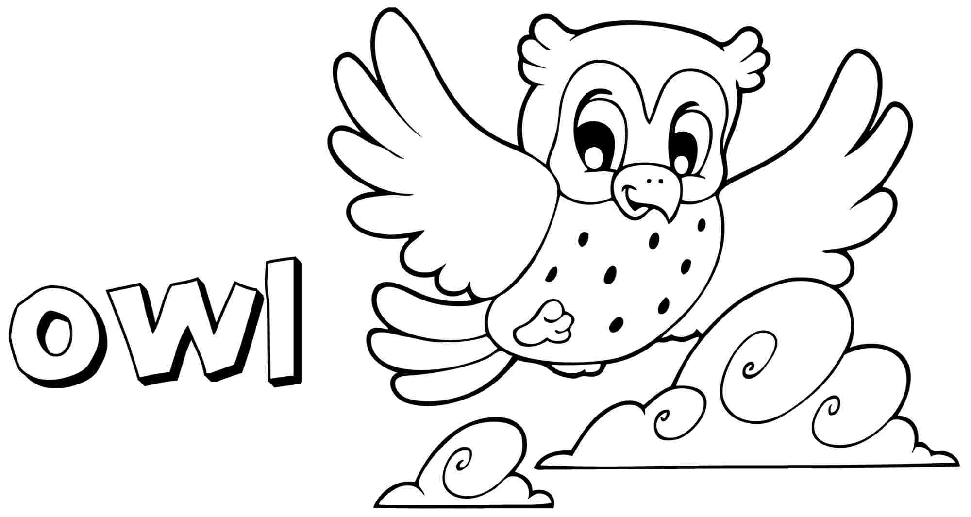 Coloring Pages For Girls Owl 2000x1065 Coloring Pages For Girls Owl