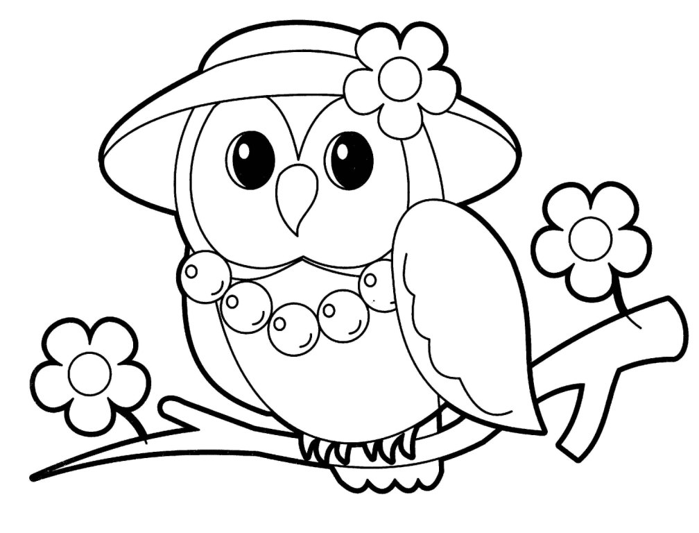 Owl Coloring Pages Free 899 Animal Coloring 1008x768 Owl Coloring Pages Free 899 Animal Coloring