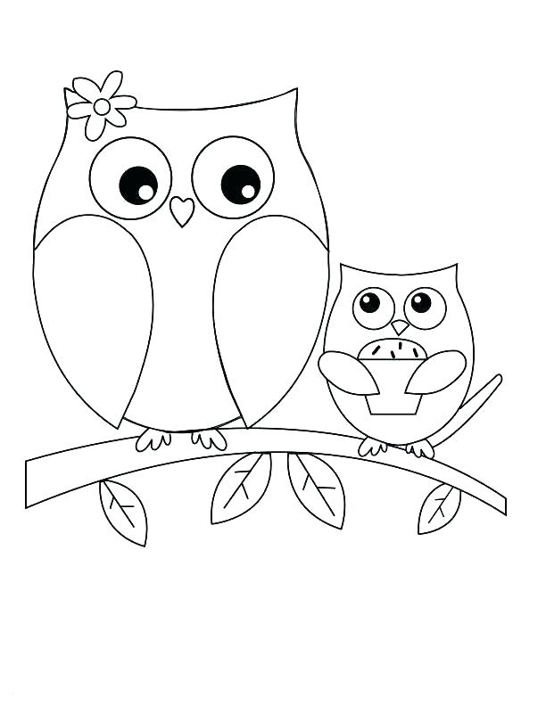 Printable Coloring Pages Of Owls 612x792 Printable Coloring Pages Of Owls