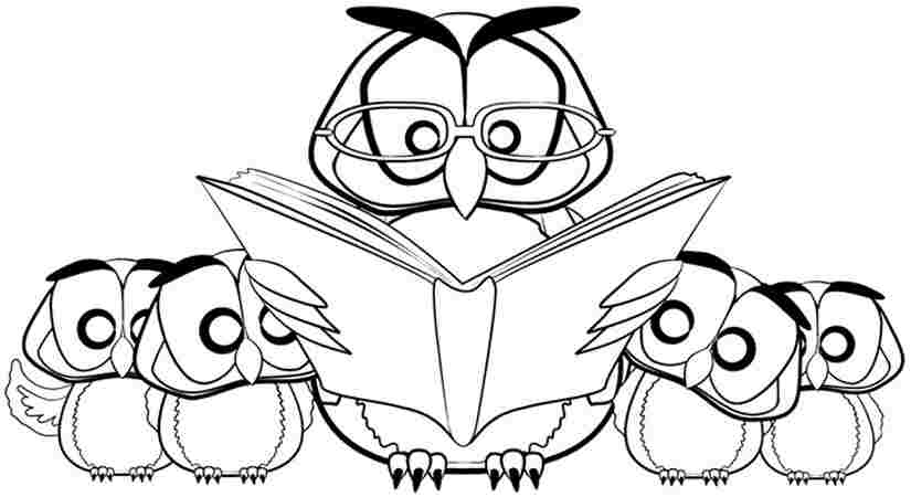 825x450 Cute Printable Owl Coloring Pages For Kids 360coloringpages