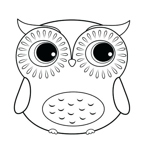 465x480 Best Free Printable Owl Coloring Pages For Kids Free Free