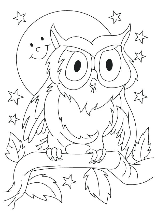 613x860 Great Horned Owl Coloring Page Owl Coloring Pictures Great Horned