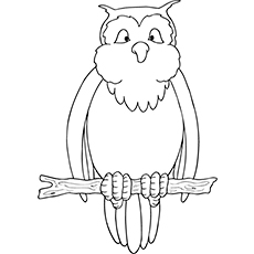 230x230 Top 25 Free Printable Owl Coloring Pages Online