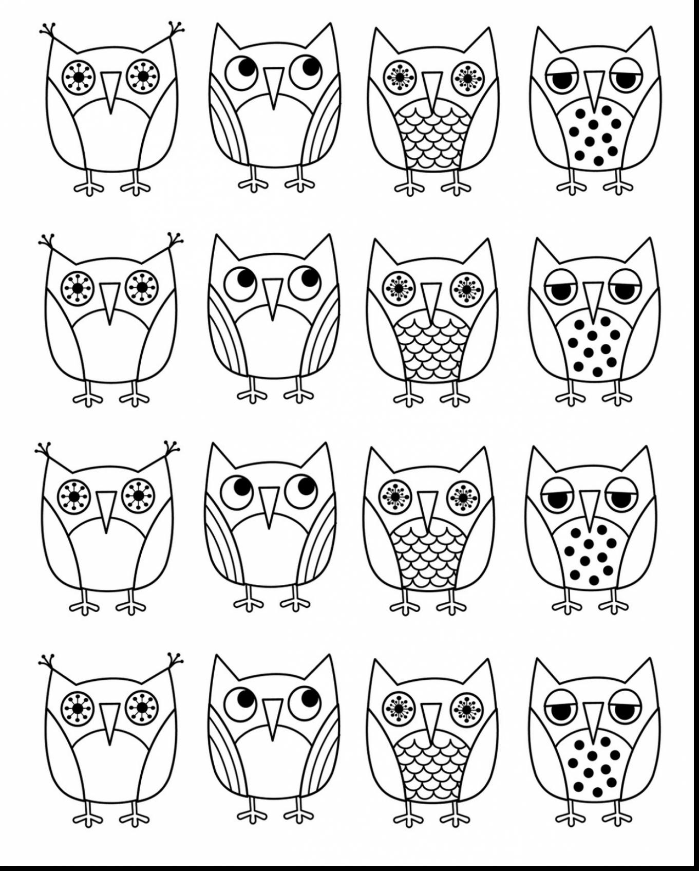 1361x1695 Monumental Coloring Pictures Of Owls Free Prin