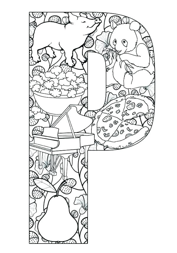 P Coloring Pages Coloring Page Alphabet P Coloring Pages New 600x855 P Coloring Pages Coloring Page Alphabet P Coloring Pages New