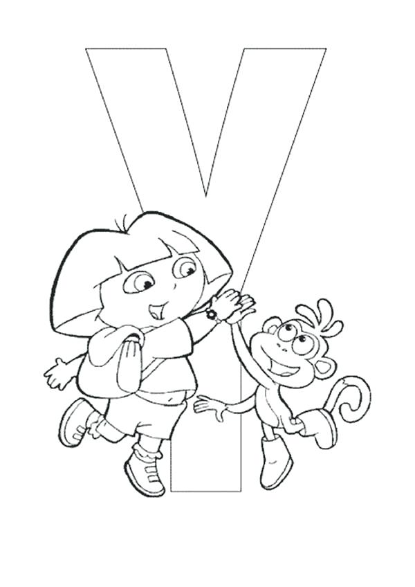 Letter Y Coloring Pages Cliptext.co 600x848 Letter Y Coloring Pages Cliptext.co