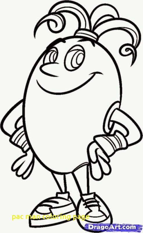 492x800 Pac Man Coloring Page With Pacman And The Ghostly Adventures