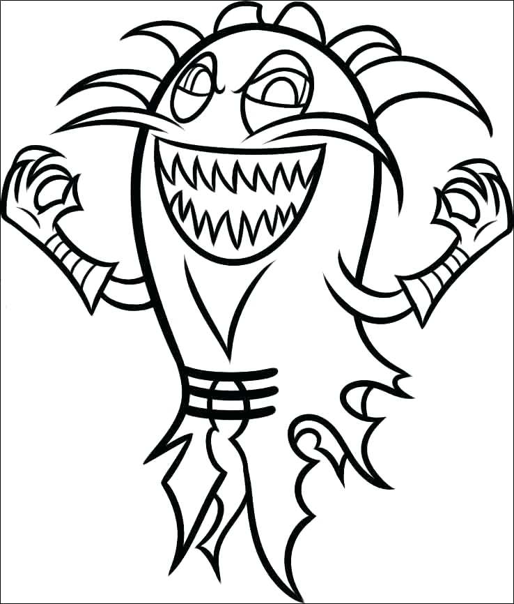 738x866 Pac Man Coloring Pages Man Coloring Pages Free Pacman Colouring