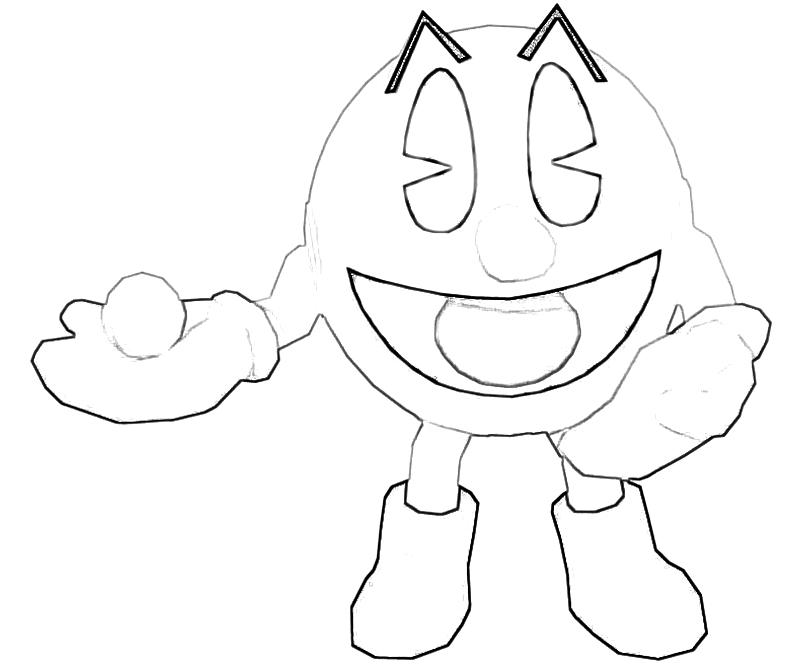 800x667 Pacman Coloring Pages To Download And Print For Free
