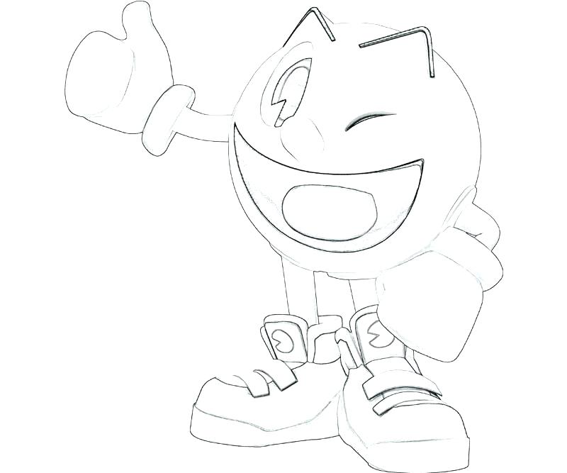 800x667 Inspirational Pacman Coloring Page Image By Caprice Pages Pac Man