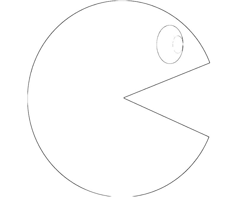 800x667 Pac Man Coloring Pages To Download And Print For Free