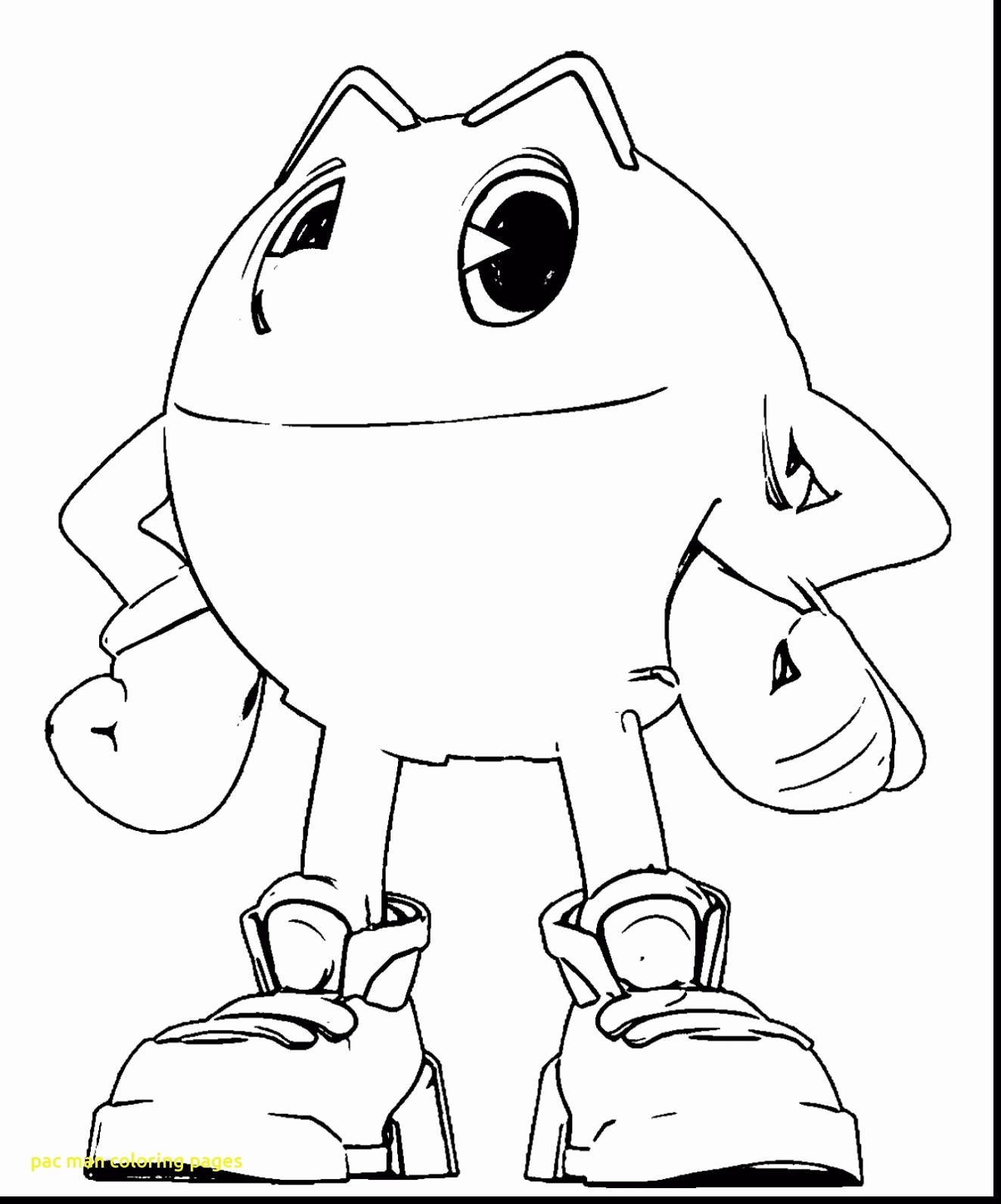 1323x1591 Perspective Pacman Printables Pac Man Party Coloring Pages Bltidm