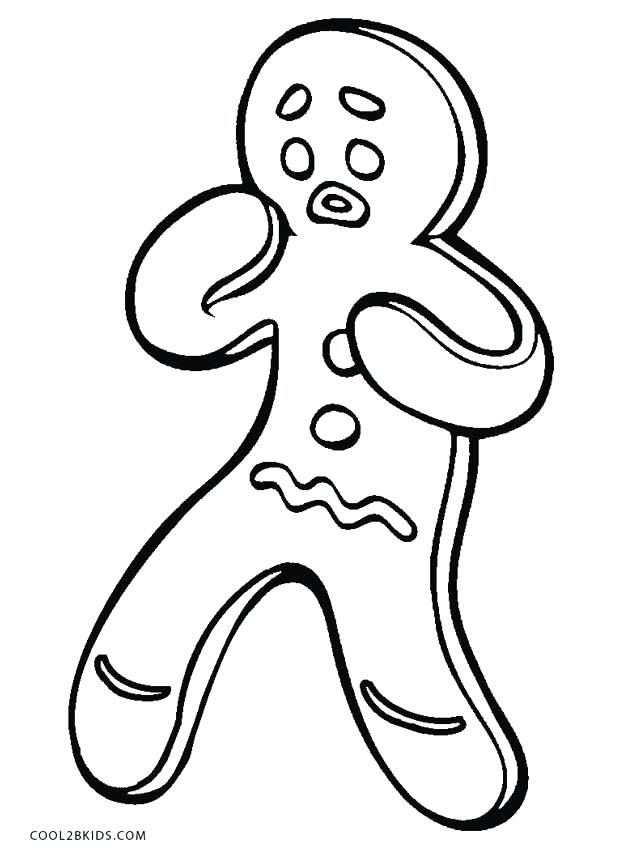 628x850 Man Coloring Page Great Gingerbread Man Coloring Pages On Free