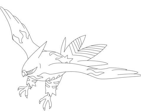 477x379 Pachirisu Pokemon Coloring Page