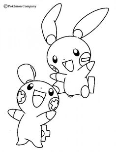236x308 Pachirisu Coloring Page Pokemon Party