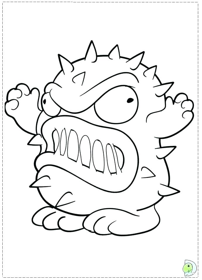 691x960 Pacman Coloring Pages