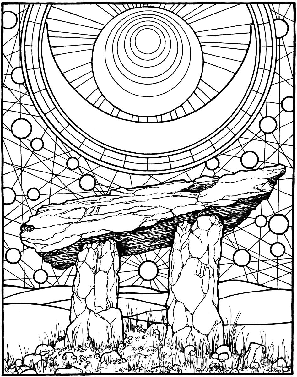 946x1200 Pagan Coloring Pages