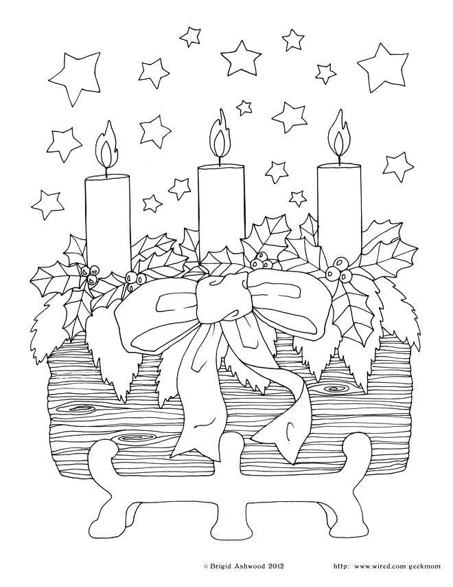 660x854 Pagan Coloring Pages Winter Solstice Pagan Art Coloring Page