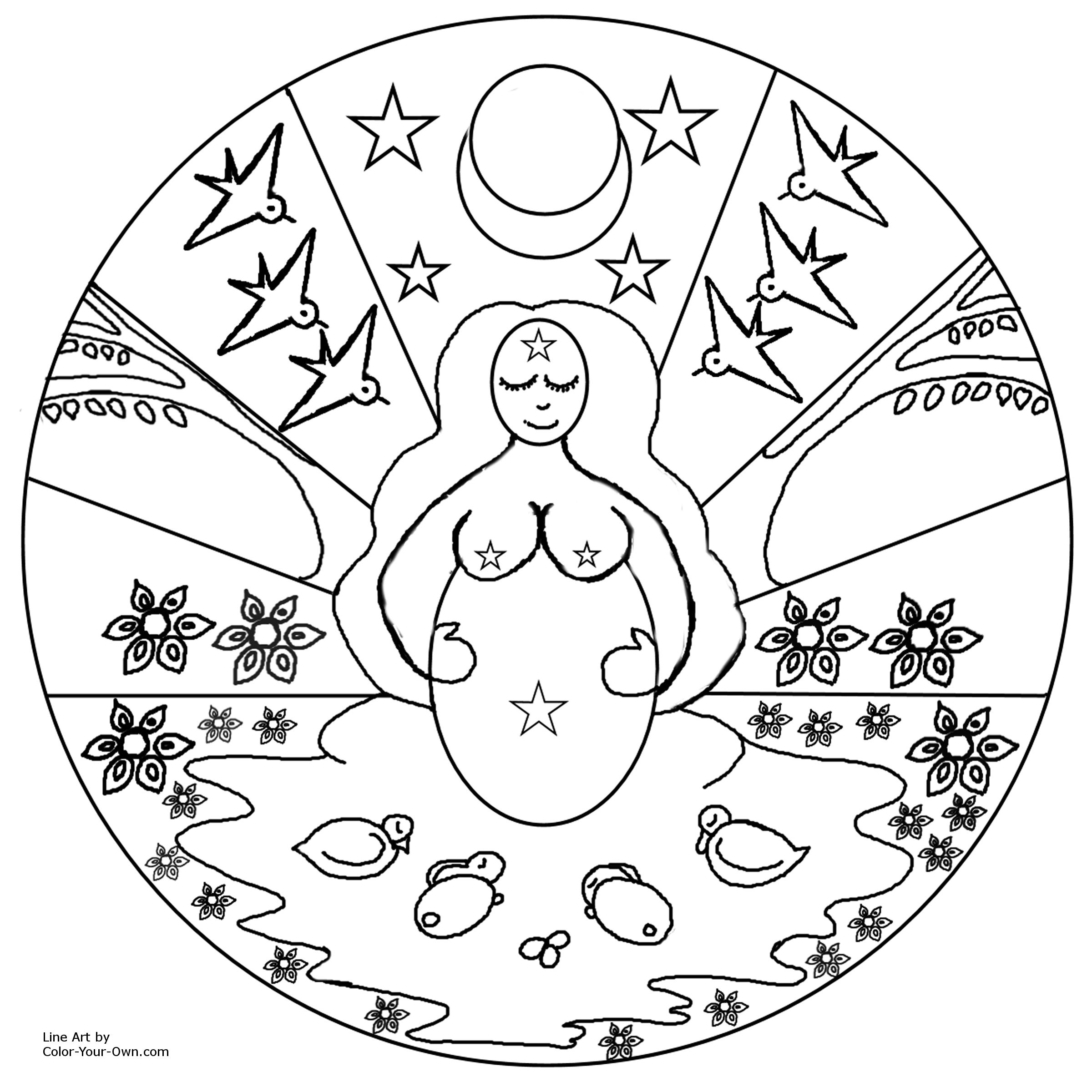 2400x2400 Pagan Coloring Pages Preschool For Funny Draw Print Printable