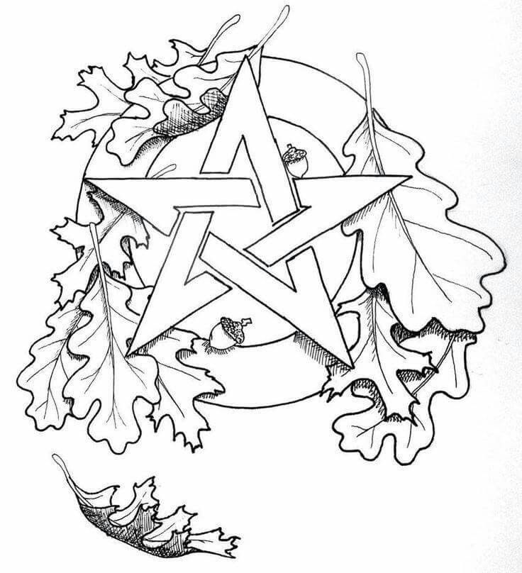 736x808 Pin By Sarah James On Coloring Pages Paganism, Yule