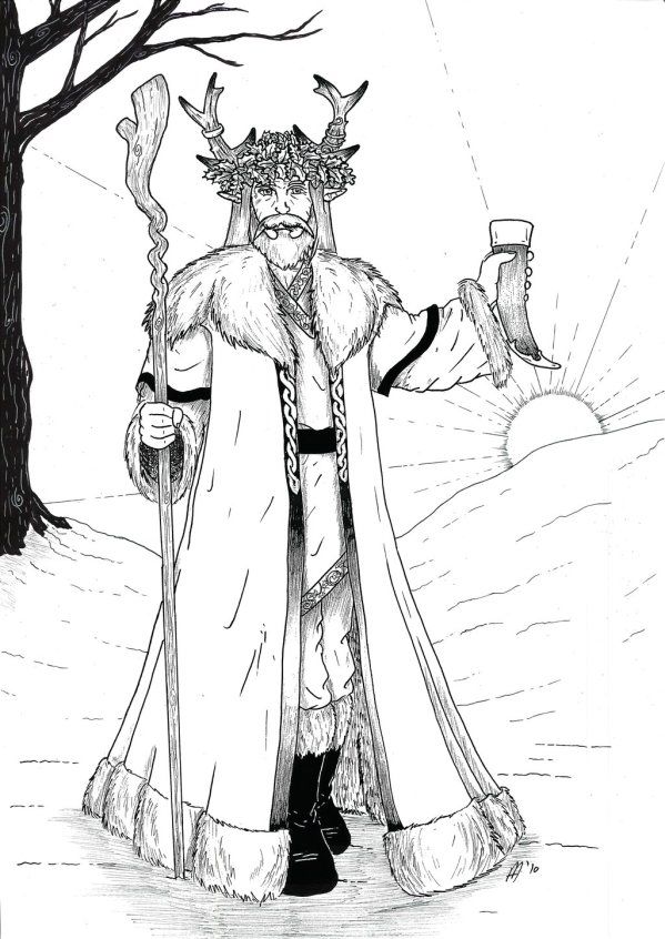 599x846 Adult Pagan Colouring Pages 3 Coloring Book