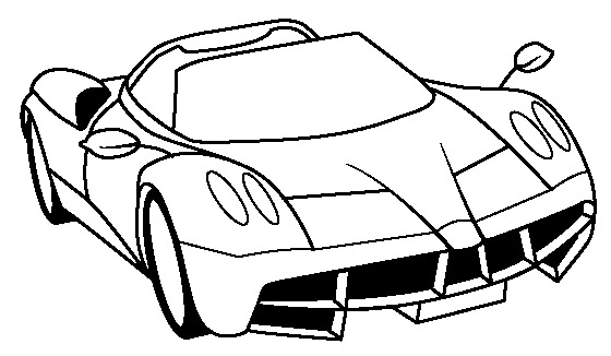 Ferrari Huayra Coloring Page 560x326 Ferrari Huayra Coloring Page