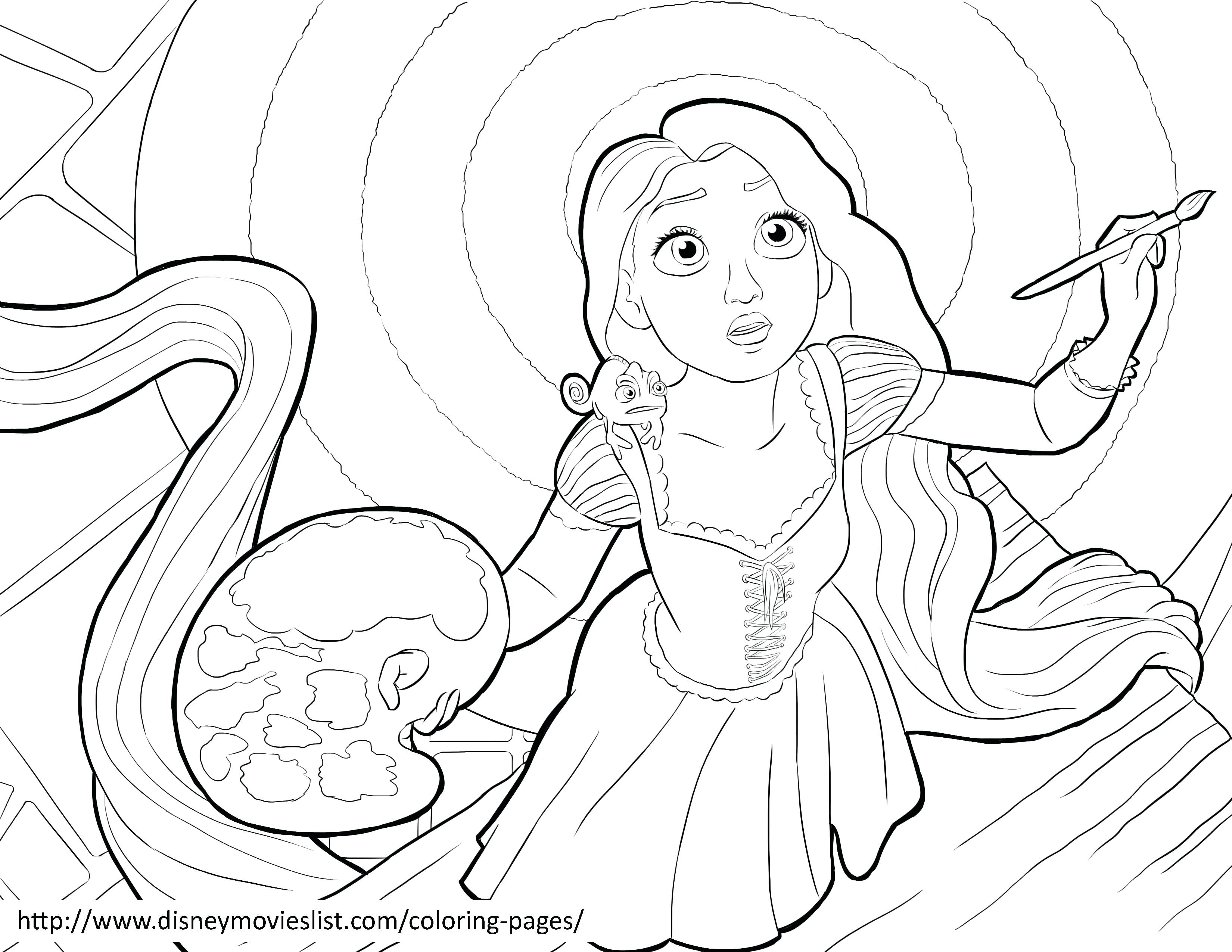 Paint Brush Coloring Page 3300x2550 Paint Brush Coloring Page