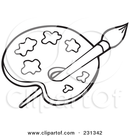 450x470 47 Paint Palette Coloring Page, Color Palette