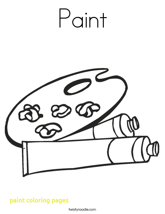 Paint Coloring Pages Coloringpageforkids.co 685x886 Paint Coloring Pages Coloringpageforkids.co