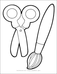 236x305 Top 81 Paintbrush Coloring Pages