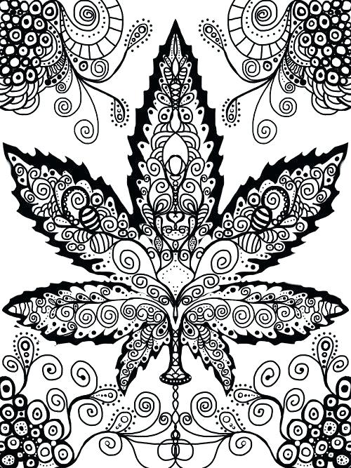 Marijuana Coloring Pages Cannabis Adult Coloring Pages Paisley 500x667 Marijuana Coloring Pages Cannabis Adult Coloring Pages Paisley