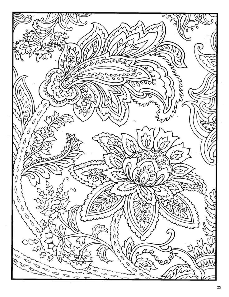 Adult Coloring Pages Paisley Deep Crys Out Download 736x951 Adult Coloring Pages Paisley Deep Crys Out Download