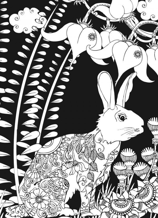 600x829 Freebie Forest Animals Coloring Pages (Craft Gossip) Animal