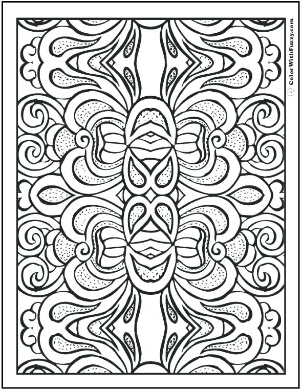 590x762 Printable Design Coloring Pages Underwater World Coloring Page