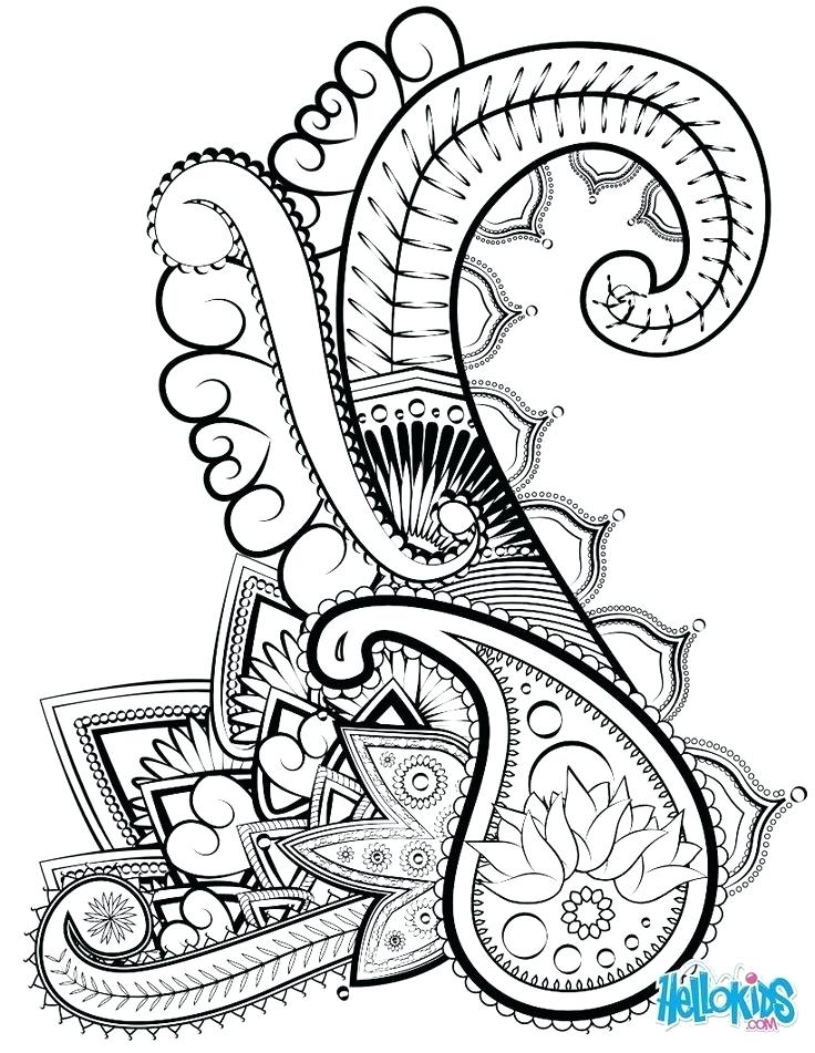 736x951 Rangoli Coloring Pages Coloring Pages Best Of Best Paisley