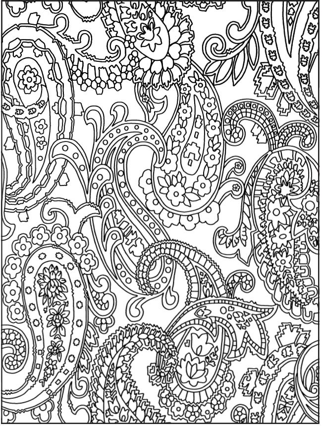 650x861 Creative Haven Paisley Designs Collection Coloring Book Coloring