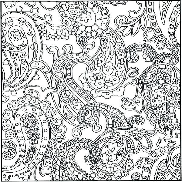 Pattern Coloring Pages Floral Or Paisley Patterns Free Printable 600x600 Pattern Coloring Pages Floral Or Paisley Patterns Free Printable