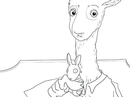 440x330 Llama Llama Coloring Pages Alpaca Coloring Pages Llama