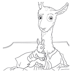 Pajama Day Coloring Page
