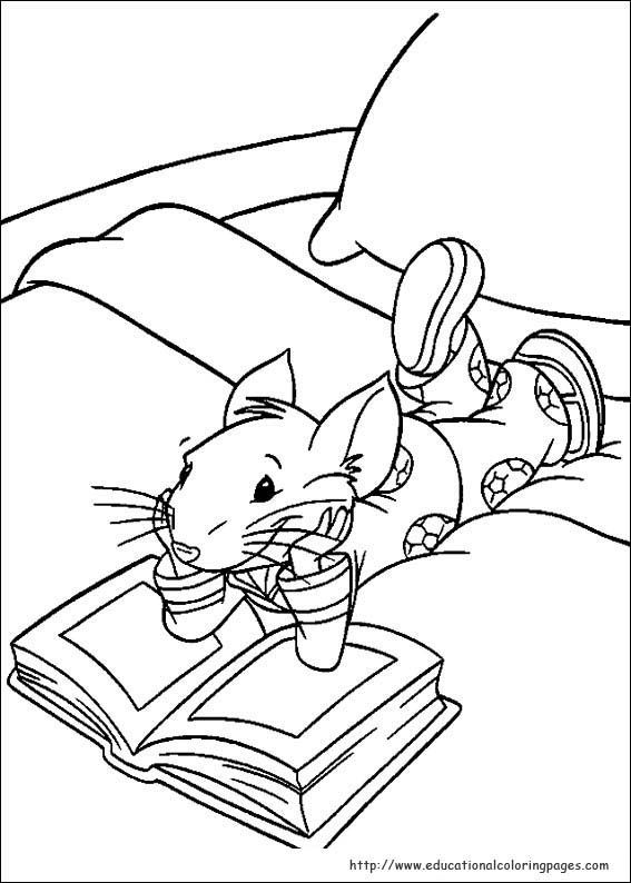 567x794 Stuart Little Coloring Pages