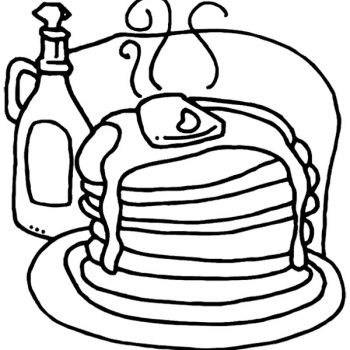 Pancake Pancakes Coloring Page. Stack Of Pancakes Coloring Page 350x350 Pancake Pancakes Coloring Page. Stack Of Pancakes Coloring Page
