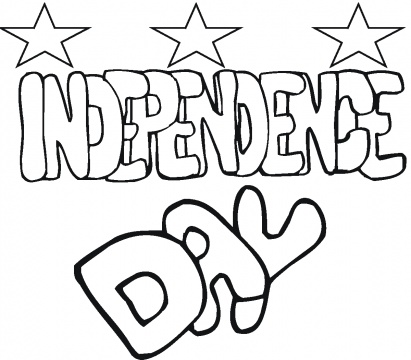 411x360 Independence Day Coloring Pages From Matthew Free Printables
