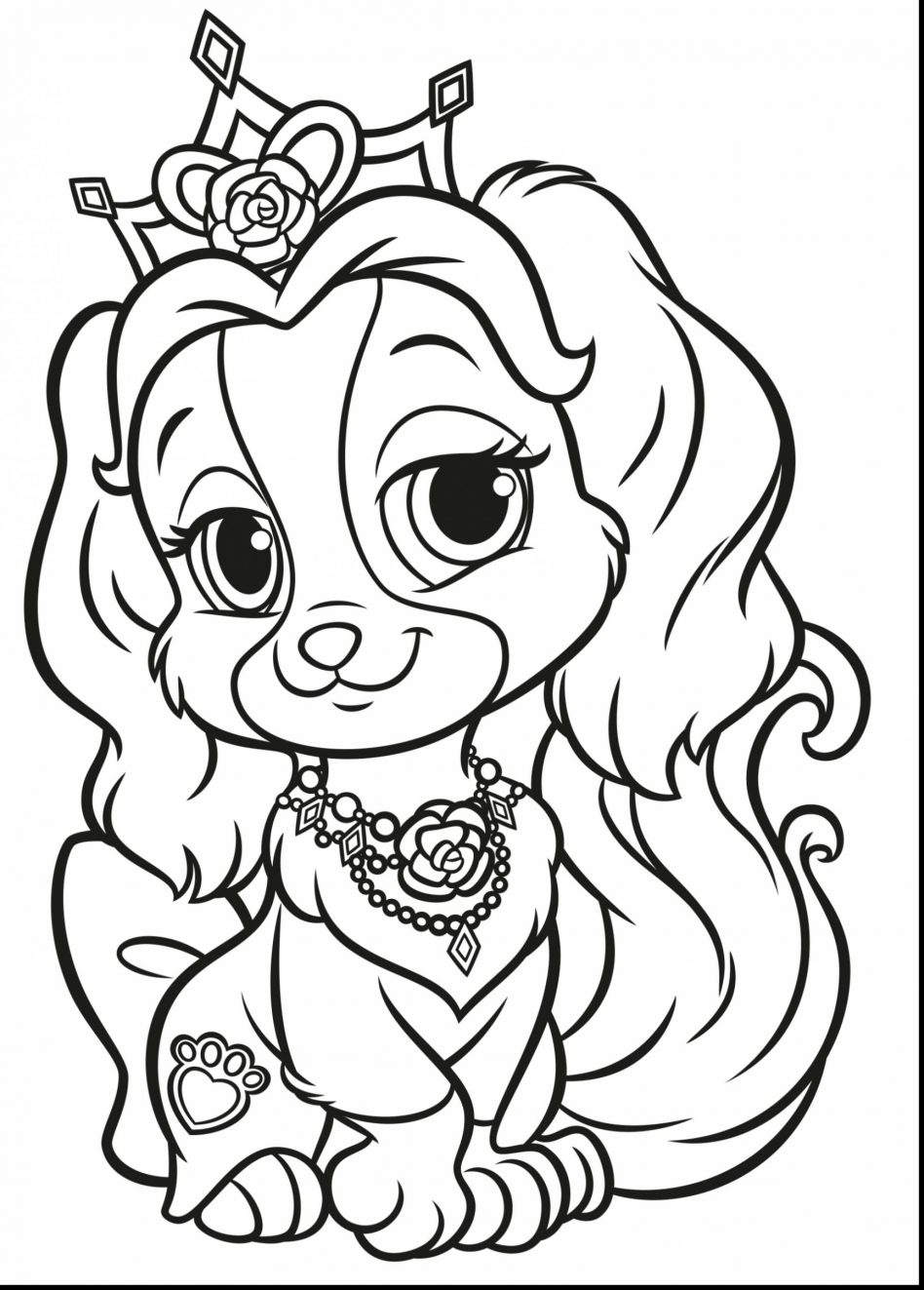 948x1323 Best Of Princess Palace Pets Coloring Pages Collection Printable