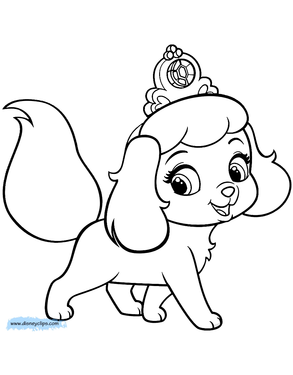 950x1214 Printable Coloring Pages Disney Luxury Palace Pets Coloring Pages