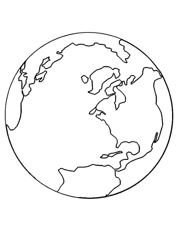 600x776 Earth To Color Drawn Earth Coloring Page 3 Mother Earth Coloring