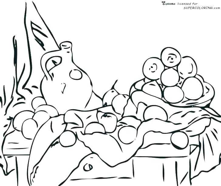 728x613 Artist Palette Coloring Page Self Portrait Coloring Page Famous
