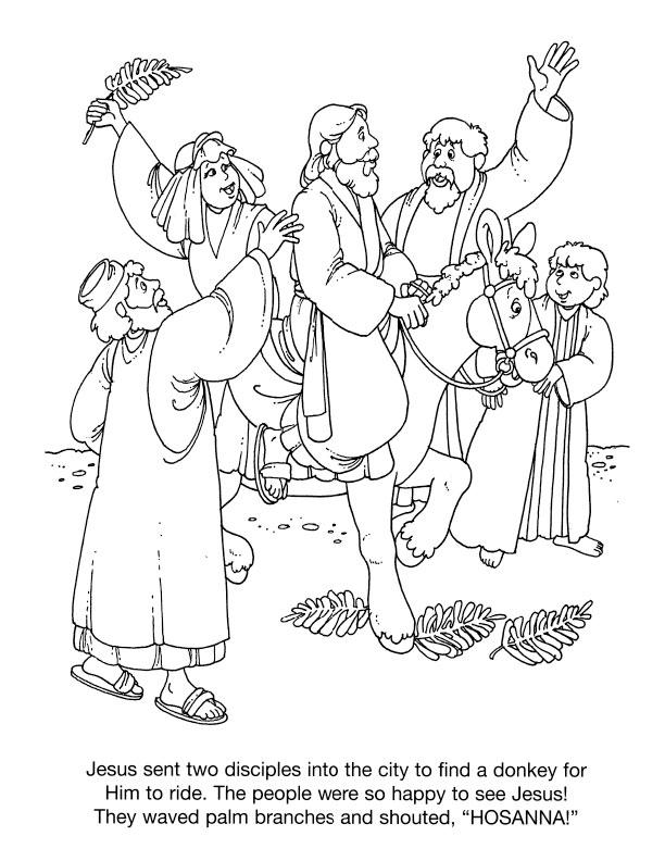 Elegant Palm Sunday Coloring Pages 612x792 Elegant Palm Sunday Coloring Pages
