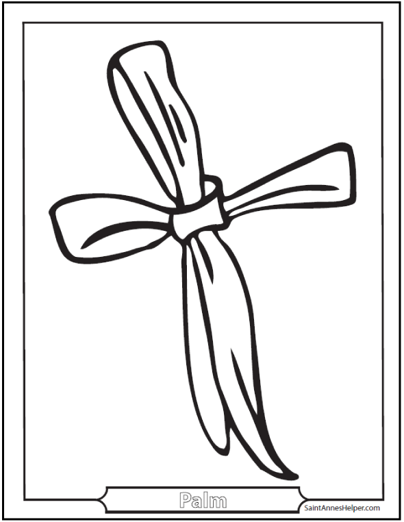 Palm Sunday Coloring Pages Jesus On The Sunday Before Easter 590x762 Palm Sunday Coloring Pages Jesus On The Sunday Before Easter
