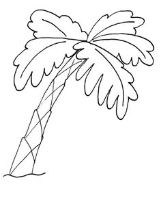 Palm Tree Coloring Pages at GetColorings.com | Free printable colorings ...